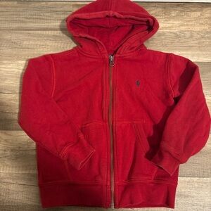 Ralph Lauren Red Kids Hoodie size 5